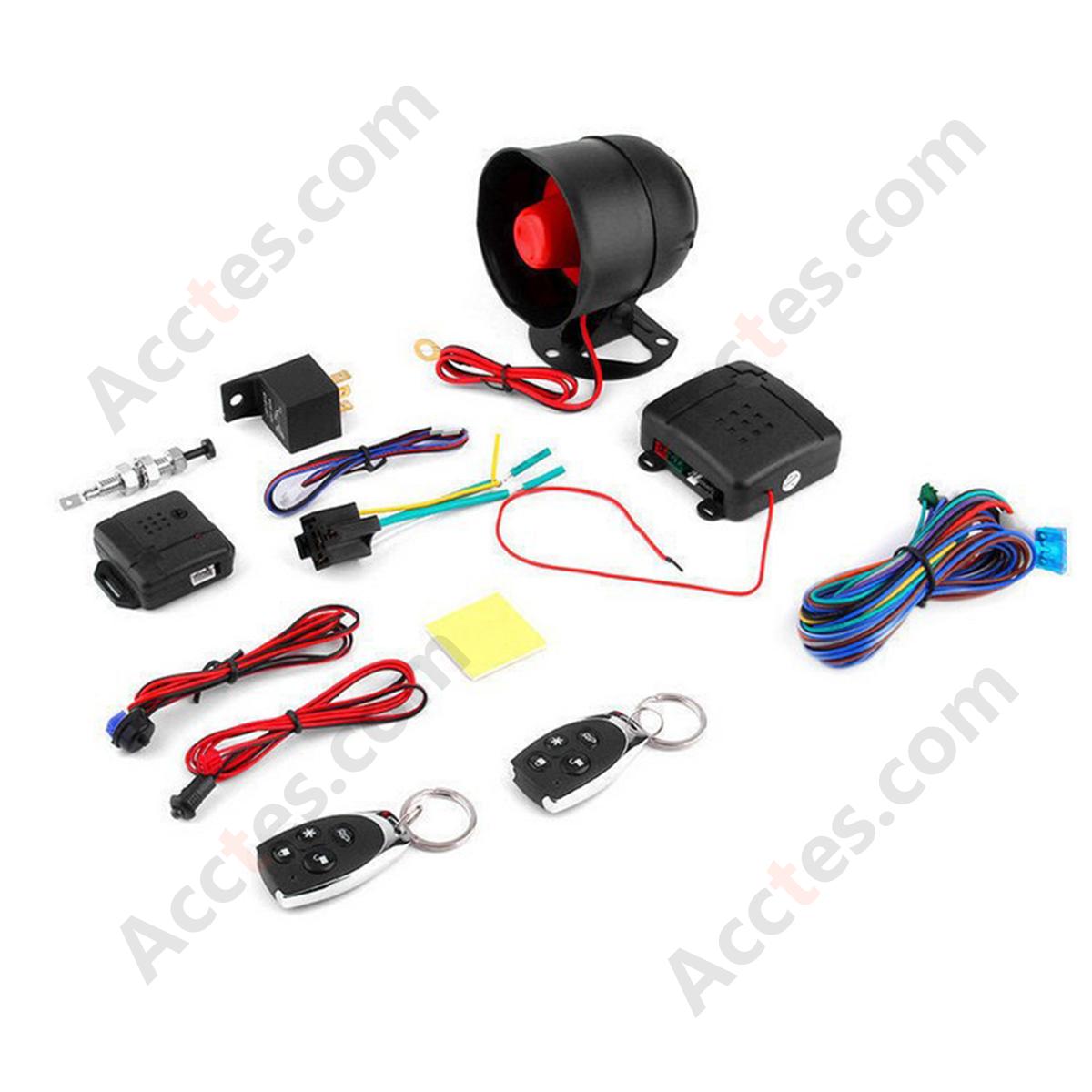 HZ-100/T253 Vehicle Anti Theft Alarm Security System