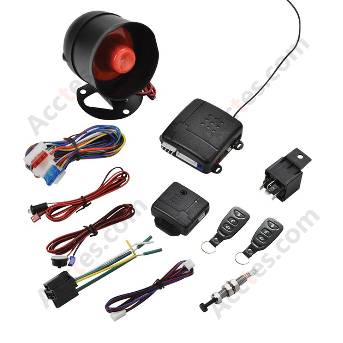 HZ-100/T240 Vehicle Anti Theft Alarm Security System