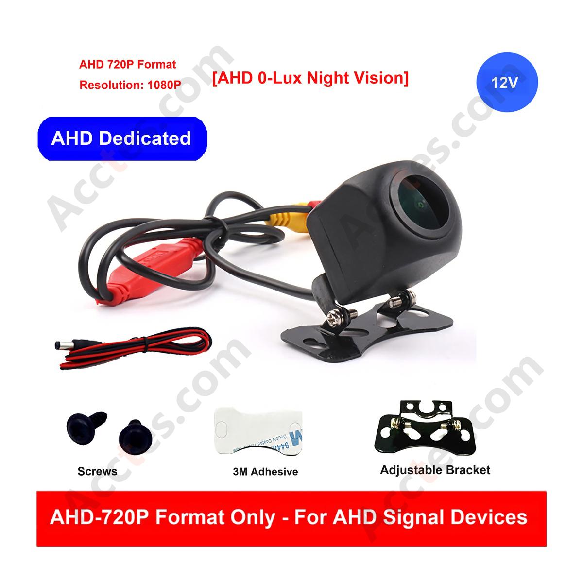 K18 HD Night Vision AV Car Reverse Camera Without 6M Extension Cable