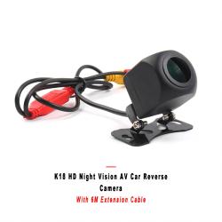 K18 HD Night Vision AV Car Reverse Camera With 6M Extension Cable