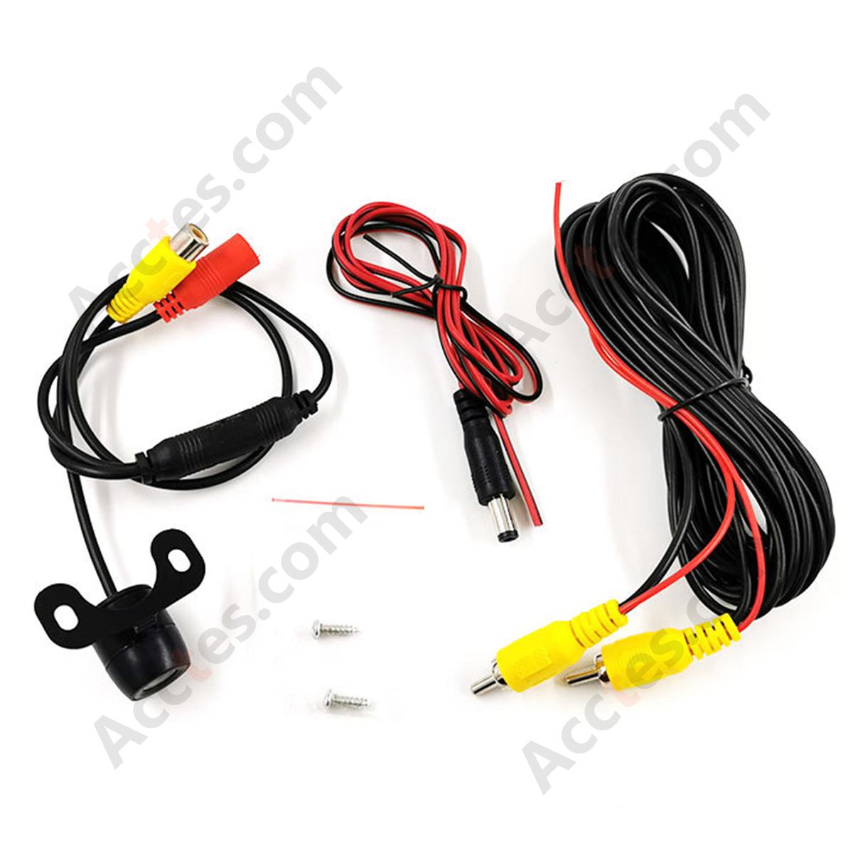 Wide Angle Fisheye HD Night Vision Car Reverse Camera Butterfly Shape In Bag Package
