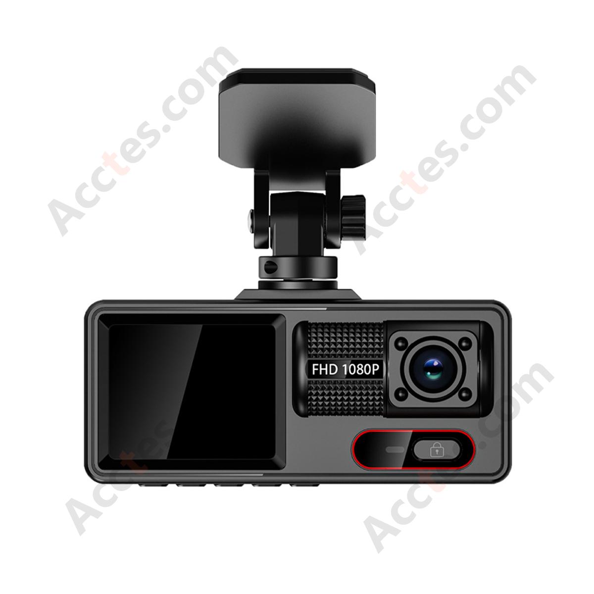 3 Channel Dash Cam 1080P WiFi S23 Pro Model Front Middle Rear Interior Rear Camera