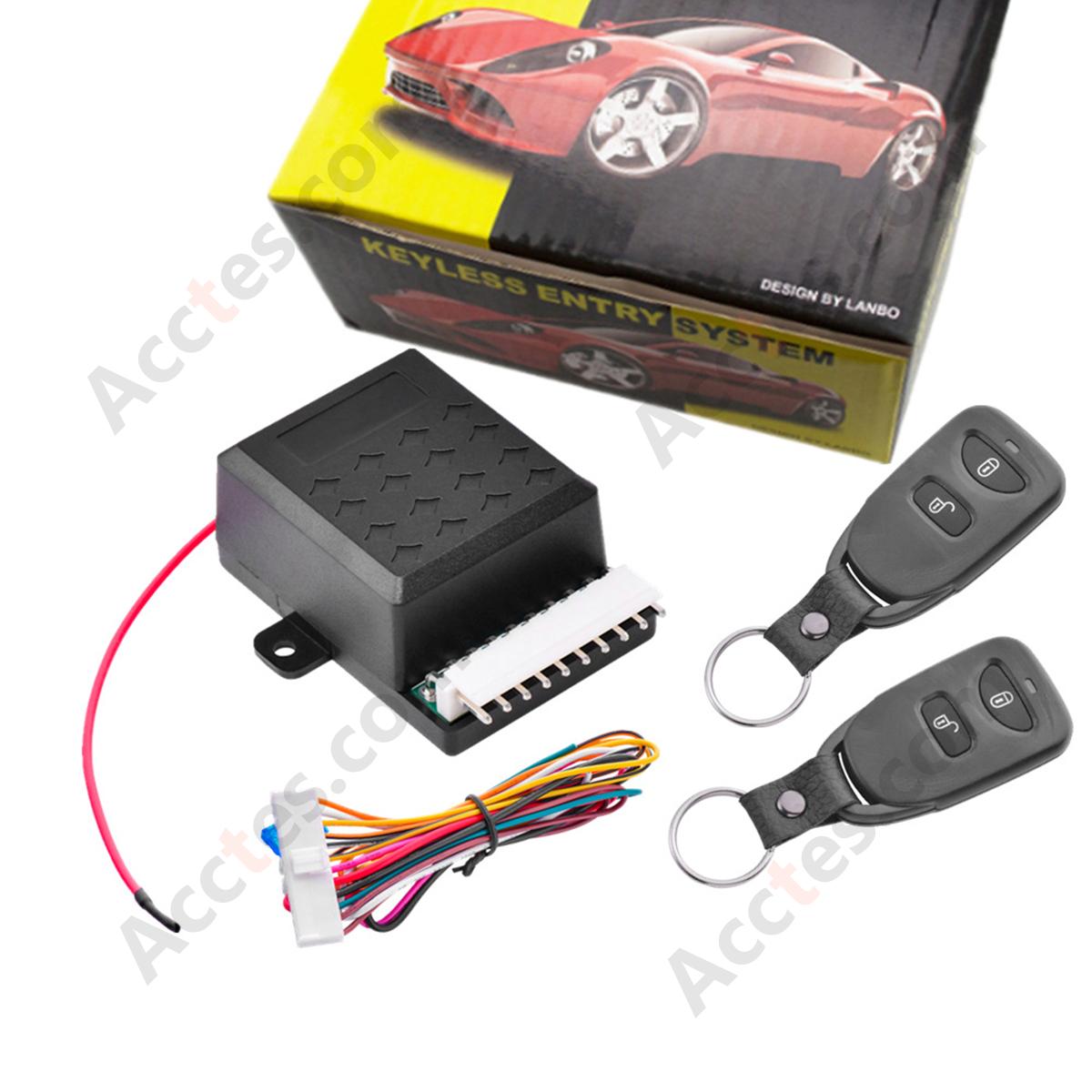 Universal Car Keyless Entry System KEYLESS Anti Theft Alarm Device