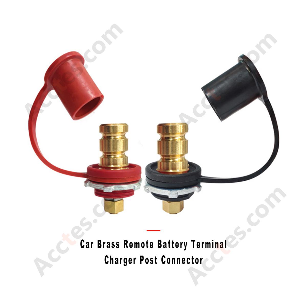 Car Brass Remote Battery Terminal Charger Post Connector